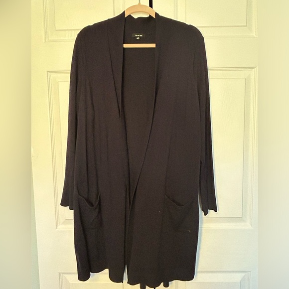 Long open front cardigan - Picture 2 of 3